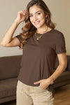Round Neck Short Sleeve T-Shirt